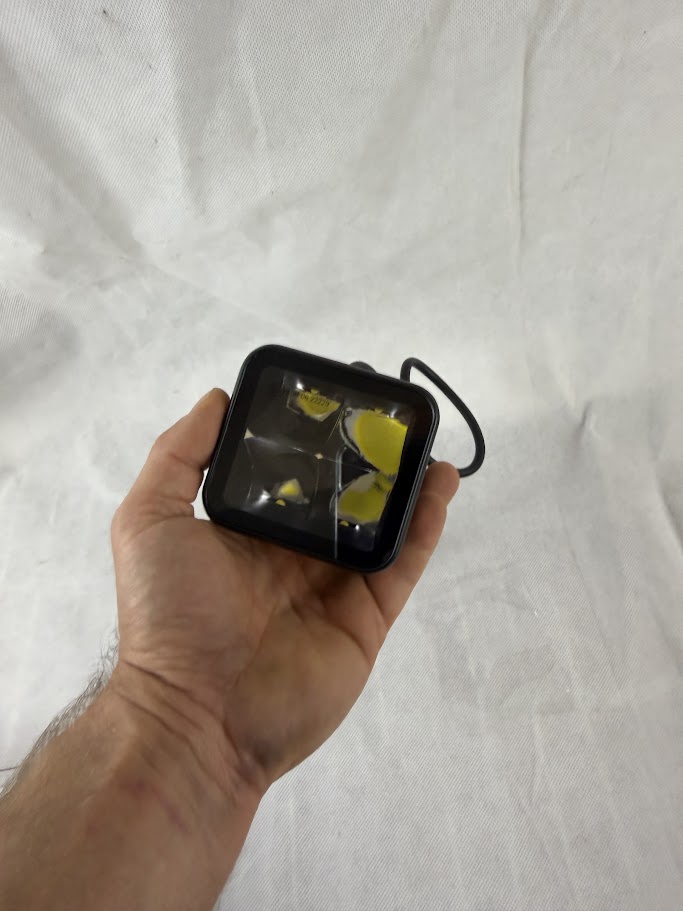 Lampa robocza LED kwadratowa 40W 4800 lm 12/24V 81×82,5×67,5 mm światło skupione Deutsch 4 LED