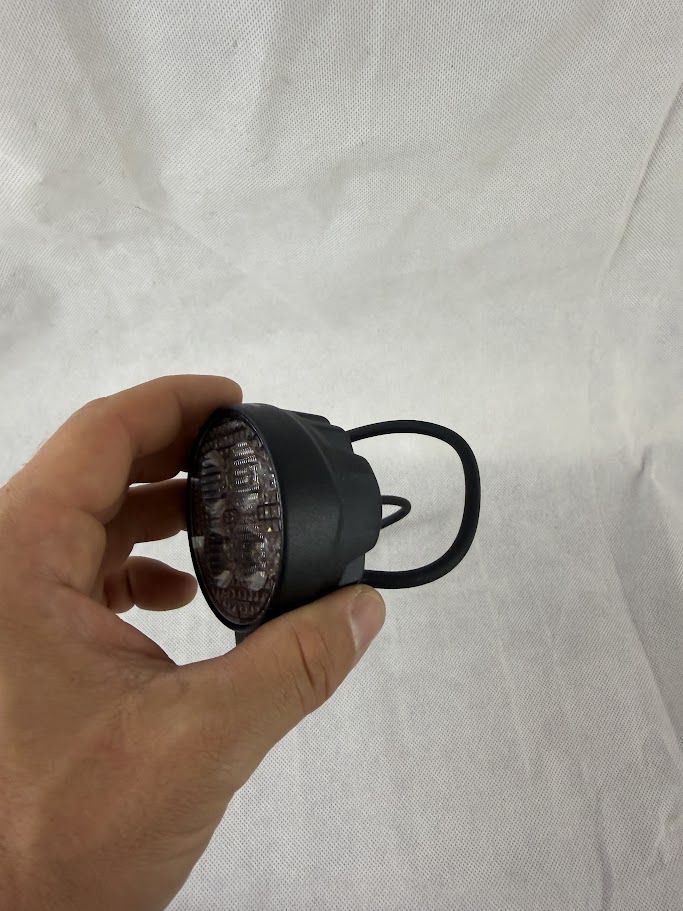 Lampa robocza LED okrągła Kramp 12W 1200 lm 12/24V 65,7×85,8×35 mm światło rozproszone Deutsch 8 LED