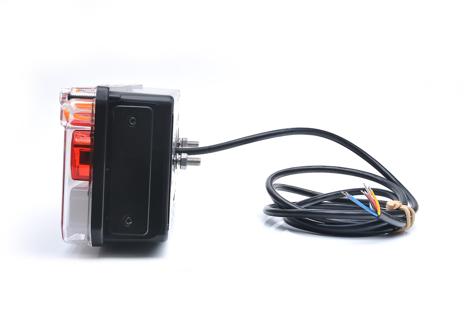 Lampa zespolona tylna naczepy TIR W170P 12-24V dynamiczny kierunek wodoodporna IP56 LED z przewodem prawa 35547