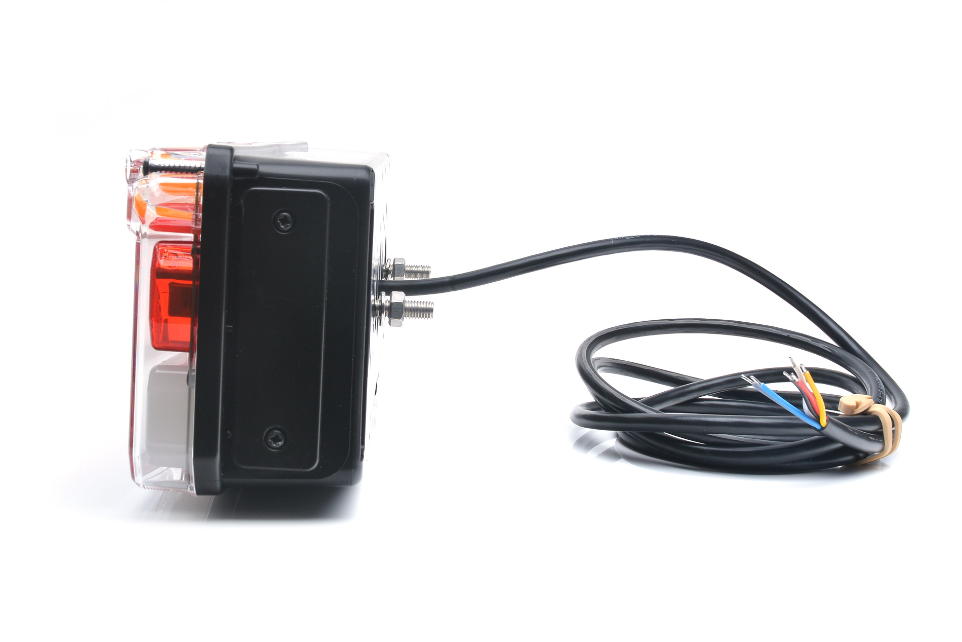 Lampa zespolona tylna naczepy TIR W170DDL 12-24V dynamiczny kierunek wodoodporna IP56 LED z przewodem lewa 35548