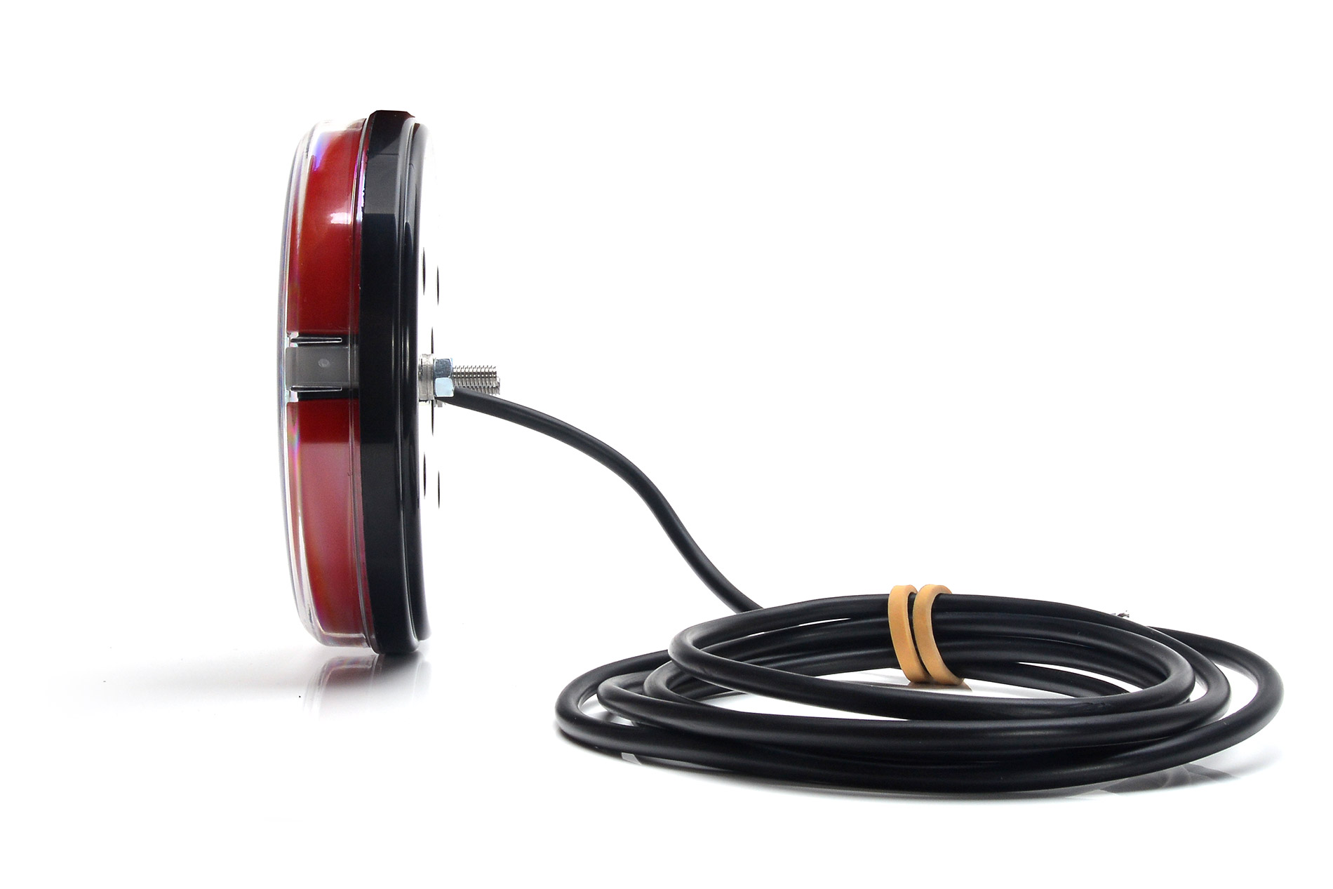 Lampa zespolona tylna okrągła W192 LED 12V/24V wodoodporna IP66/68 uniwersalna prawa, lewa neon 35576
