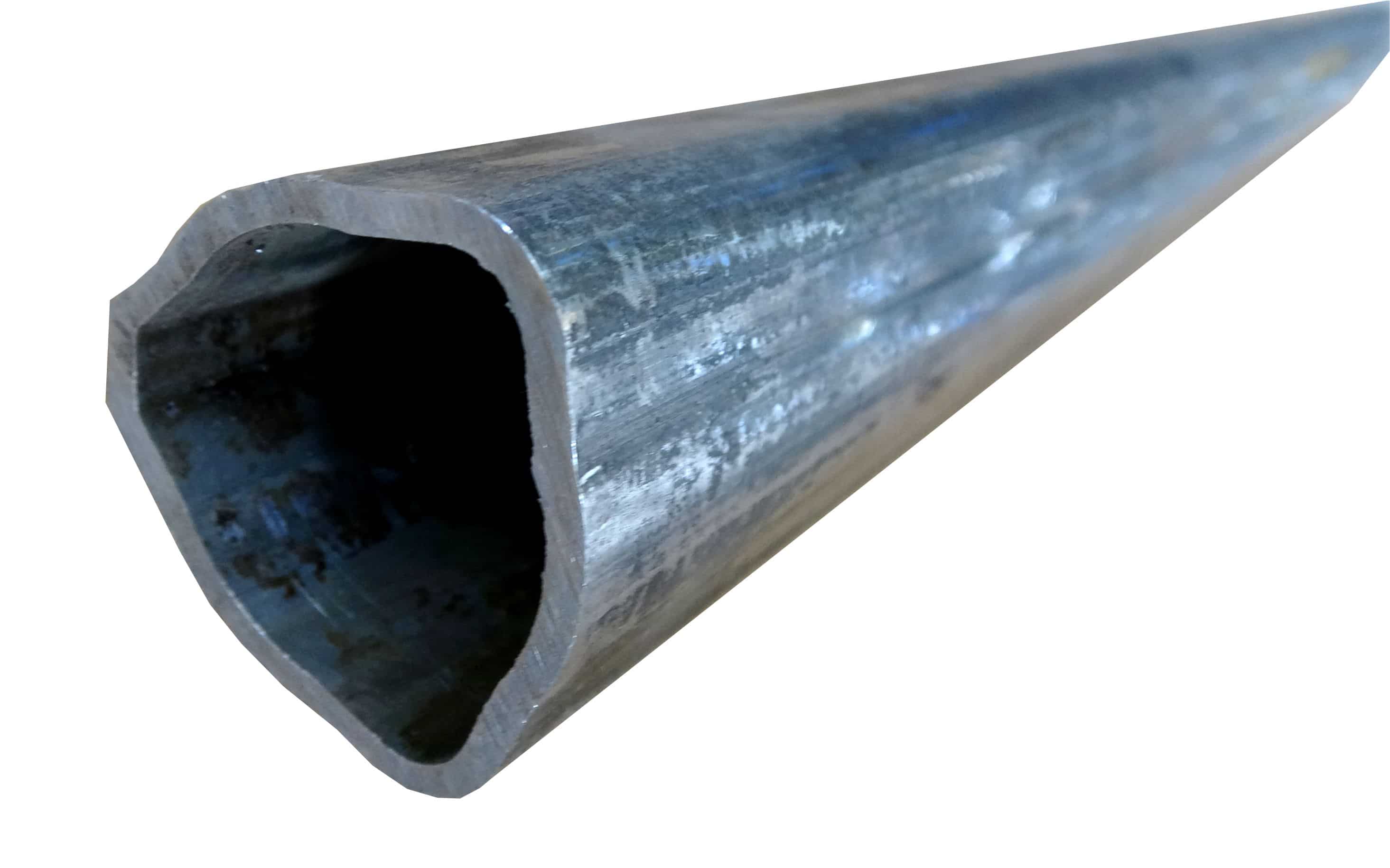 Rura wału zewnętrzna WOM trójkąt 63x4mm L-100cm 36582