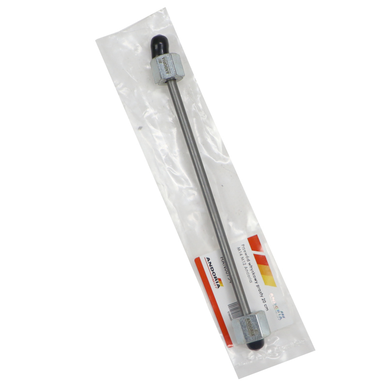 Przewód wtryskowy prosty 20 cm M14 M12 Andoria 36765