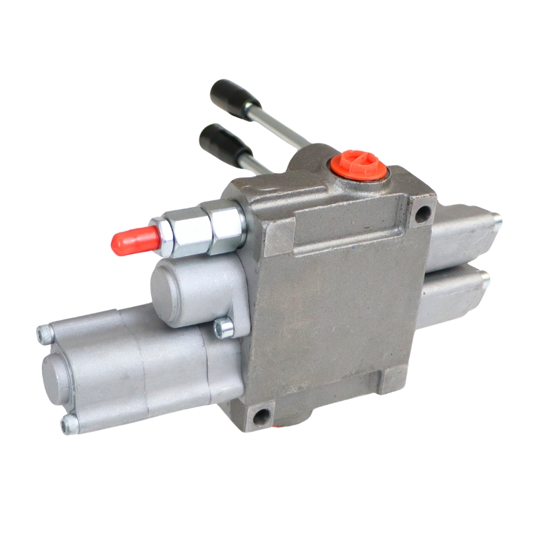 Rozdzielacz hydrauliczny dwusekcyjny 40L/min z jedną sekcją pływającą 02P40A1K16GKZ1-21 37271