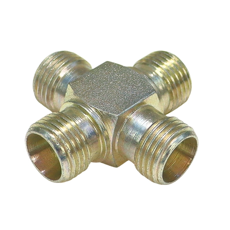 Złącze hydrauliczne czwórnikowe M16x1,5 10L 37935
