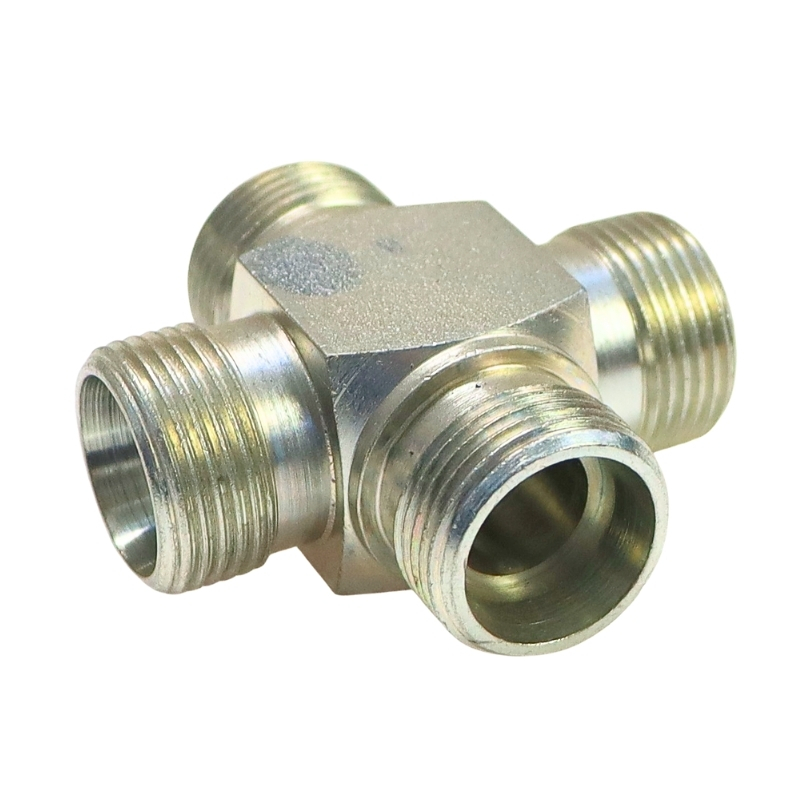Złączka hydrauliczna czwórnikowa M22x1,5 15L 37938