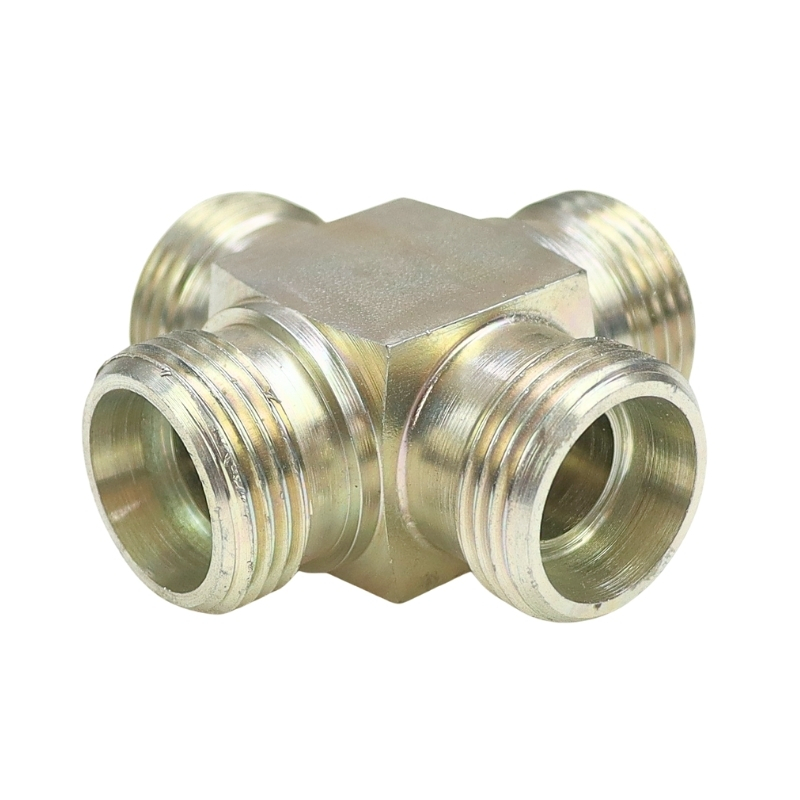 Złącze hydrauliczne czwórnikowe M27x2 18L 37940