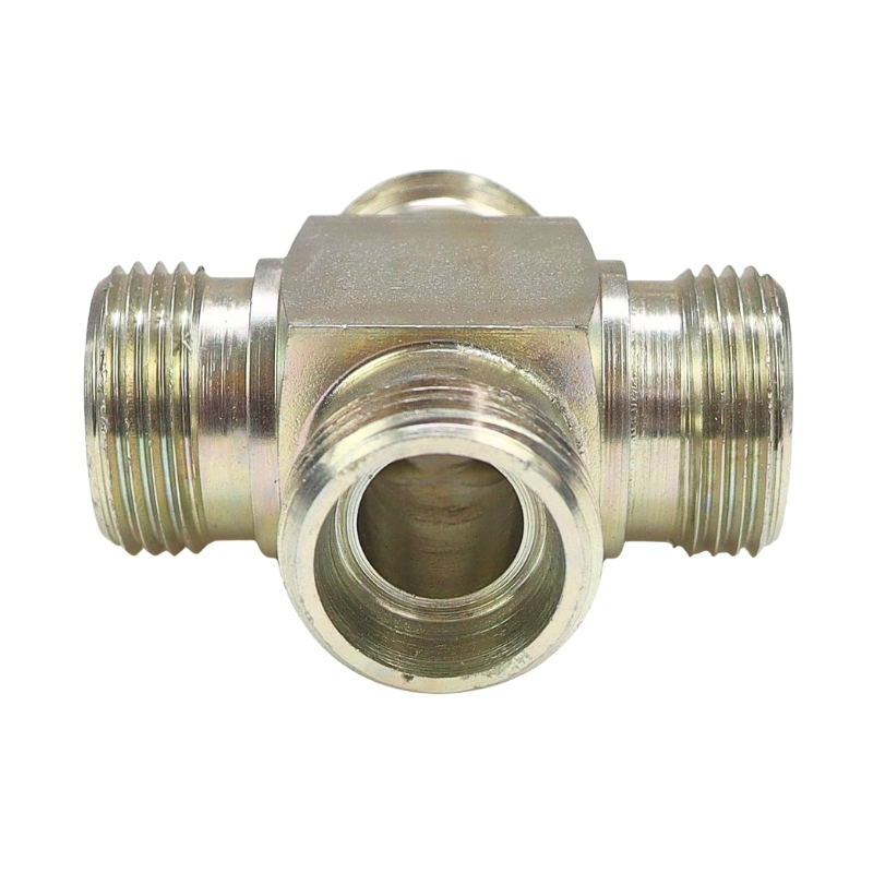 Złącze hydrauliczne czwórnikowe M27x2 18L 37940