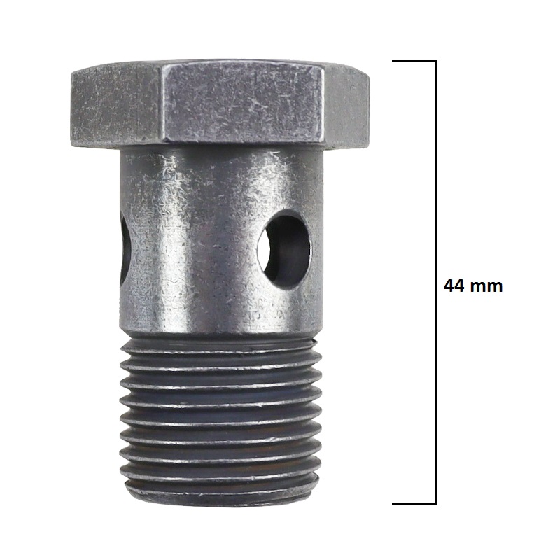 Śruba przelewowa calowa 1/2" L-36mm klucz 27 38029