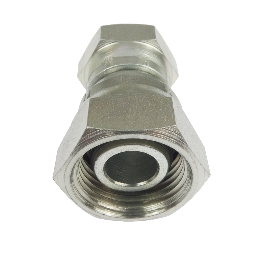 Złącze hydrauliczne prosta nakrętna AA M27x2 - M22x1,5 18L/16L 38256