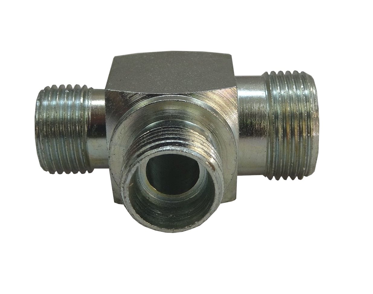 Złącze hydrauliczne trójnik M22x1,5 - M18x1,5 - M18x1,5 15L/12L/12L 38266