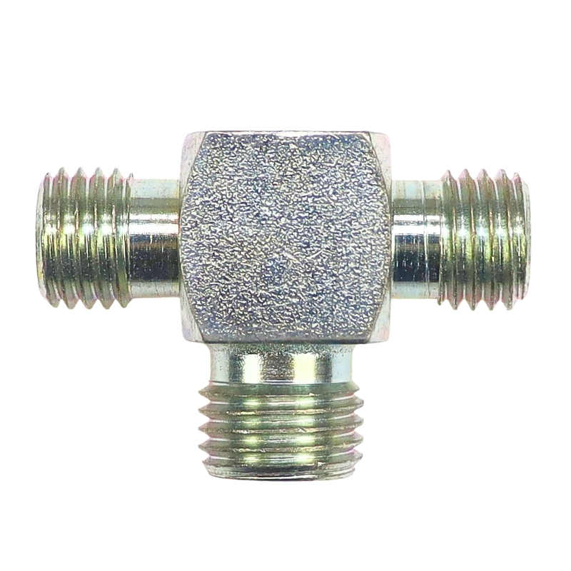 Złącze hydrauliczne trójnik M12 - M14 - M12 6L/8L/6L 38278
