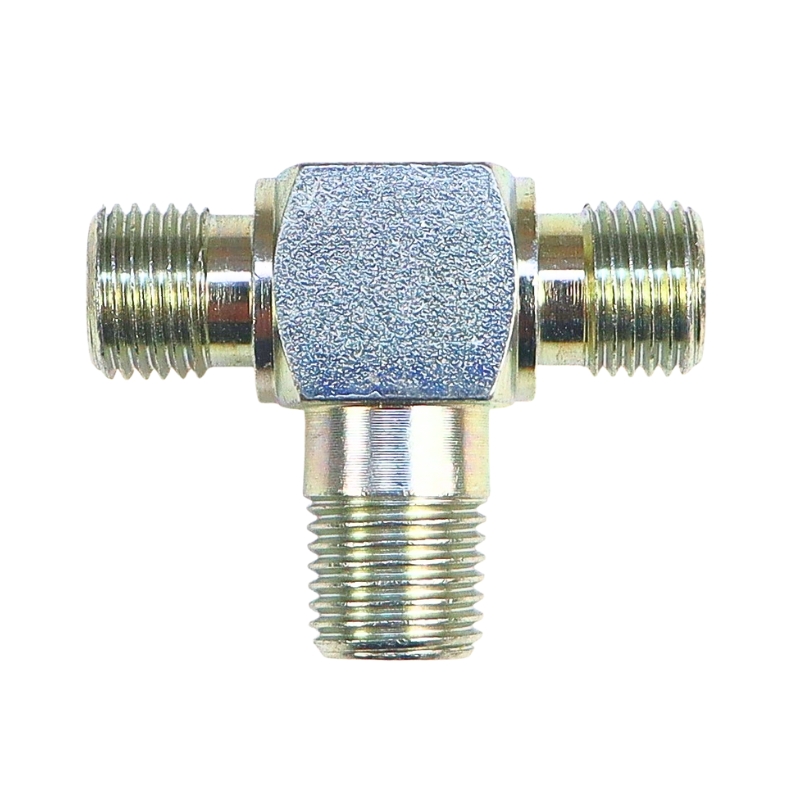 Złącze hydrauliczne trójnik 1/4" BSP/BSPT/BSP 38333