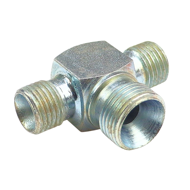 Złącze hydrauliczne trójnik 1/4 - 3/8" - 1/4" 38344