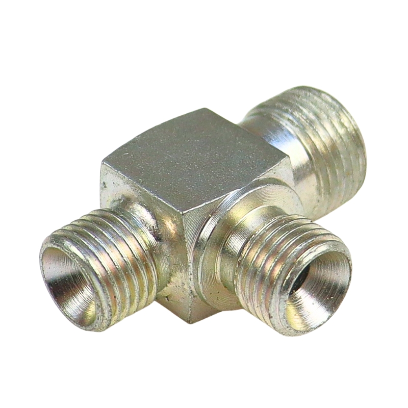 Złącze hydrauliczne trójnik 1/4" - 1/4" - 3/8" 38355