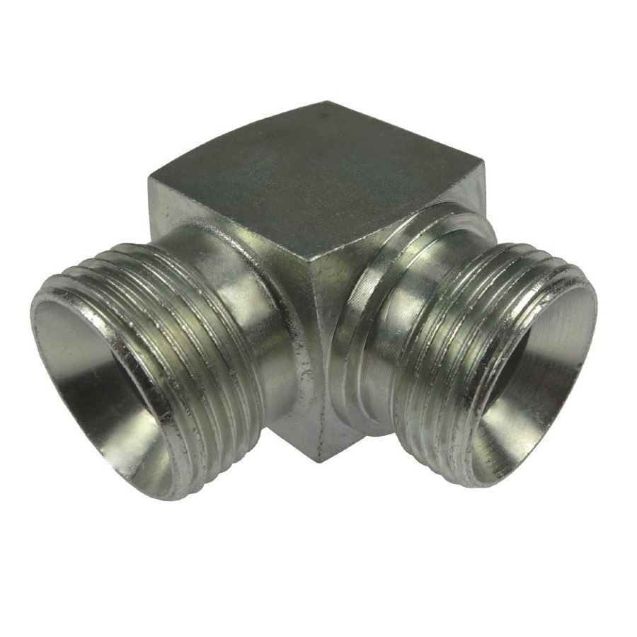 Złącze hydrauliczne kolanko 90 BB M26x1,5 18L 38358