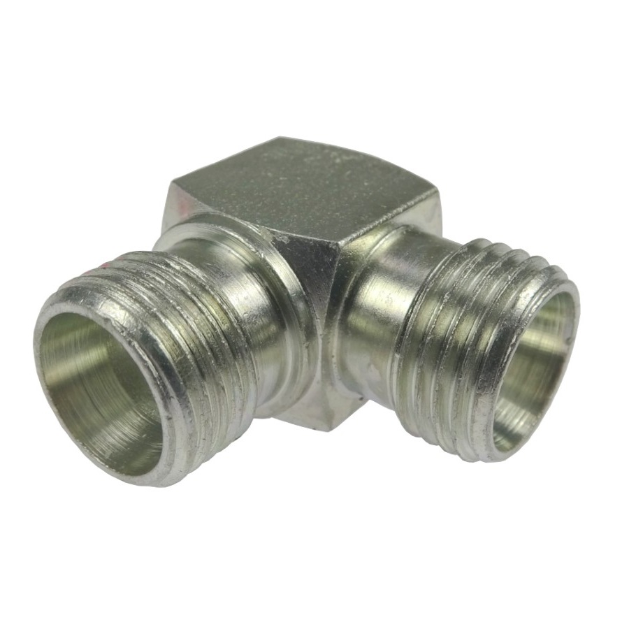 Złącze hydrauliczne kolanko 90 BB M16x1,5 10L 38367