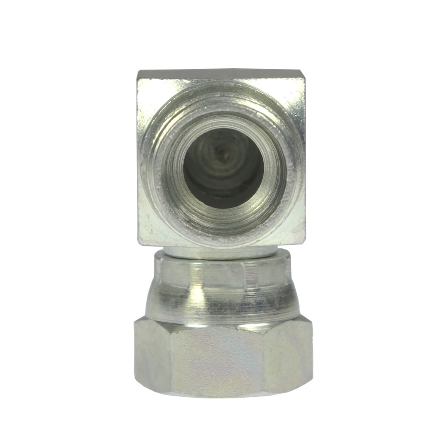 Złącze hydrauliczne kolanko 90 AB M16x1,5 - M18x1,5 10L/12L 38414
