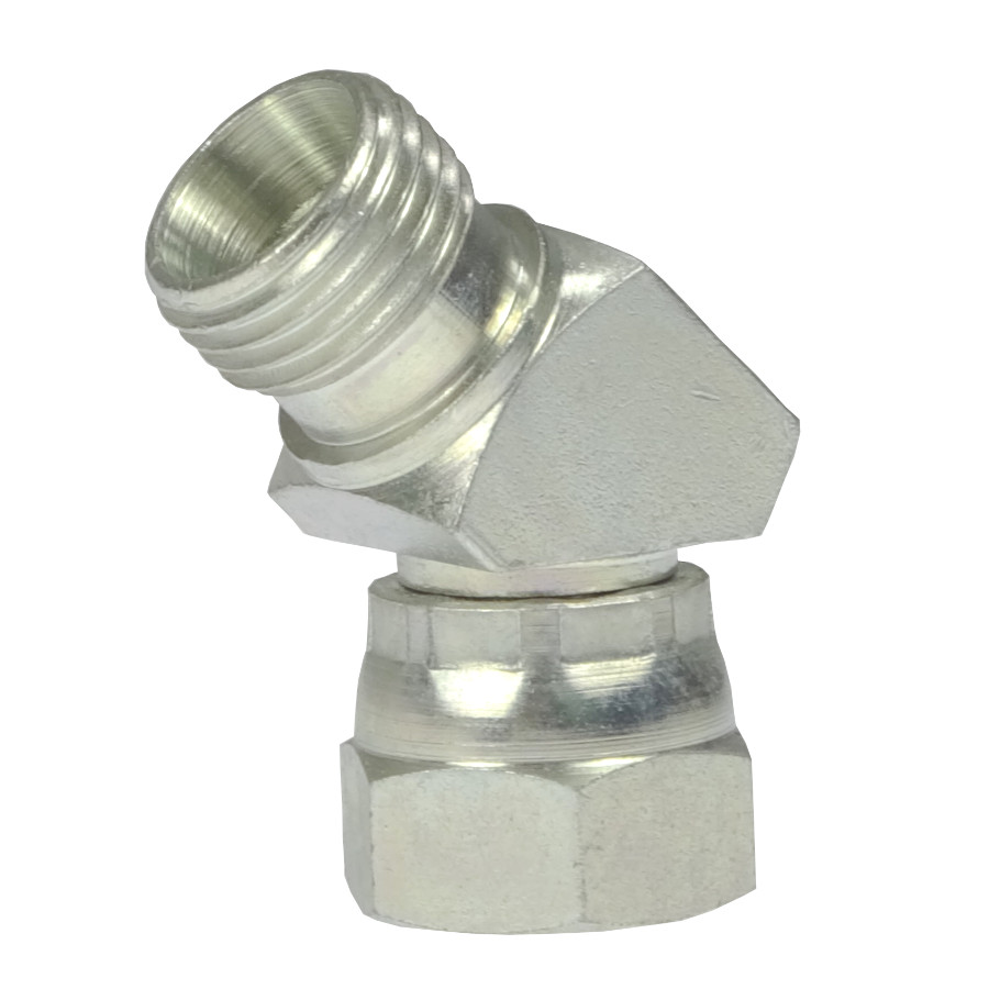 Złącze hydrauliczne kolanko 45 AB M16x1,5 - M16x1,5 38440