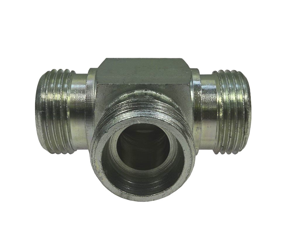 Złącze hydrauliczne trójnik M27x2 18L 38466