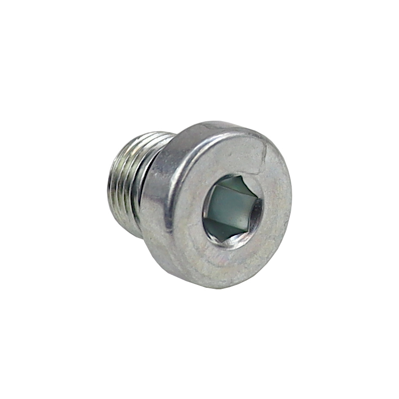 Korek hydrauliczny gwintowany calowy z gniazdem sześciokątnym - imbus 1/8" 38697