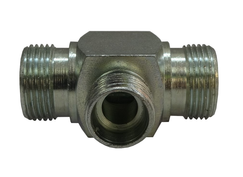 Złącze hydrauliczne trójnik M22 - M18 - M22 15L/12L/15L 38738