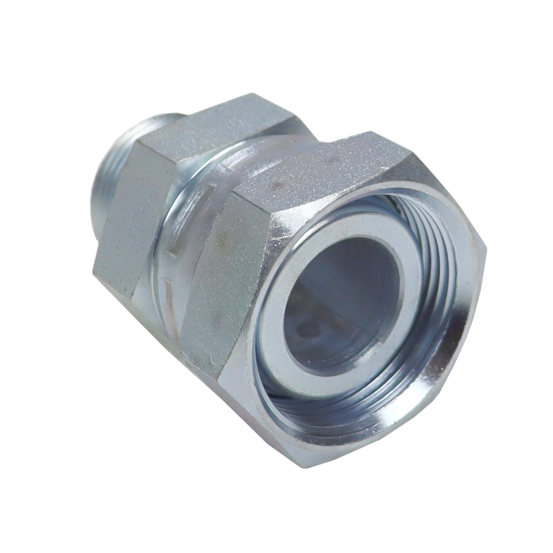 Złącze hydrauliczne proste AB M36x2 - M26x1,5 28L/18L stożek starego typu bez oringu 38741