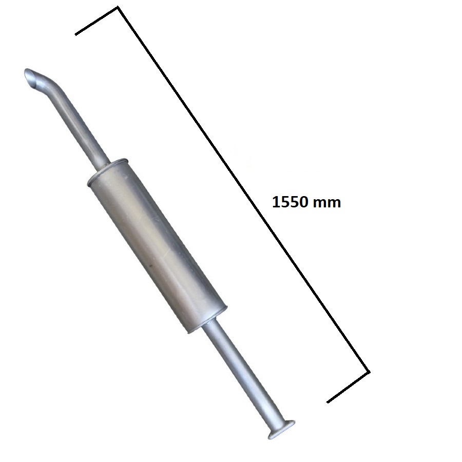 Tłumik prosty długi 1550mm 8kg do ciągnika C-385 40346