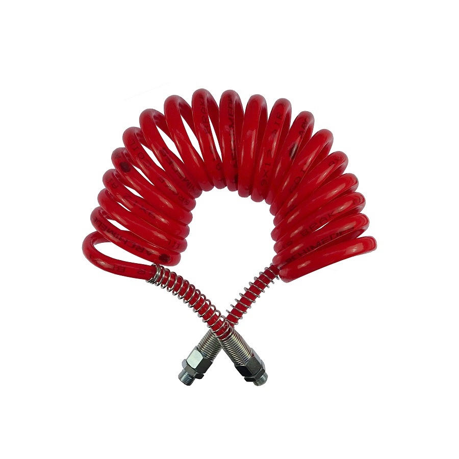 Przewód spiralny M-16x1.5 4.5m czerwony ARCHIMEDES 40614