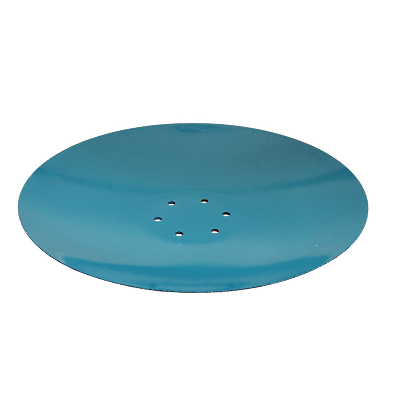 Talerz gładki FI 560mm grubość 5mm brony talerzowej mocowanie piasta 6 otworów rozstaw śrub mocujących 115mm stal borowa MORGA 40673