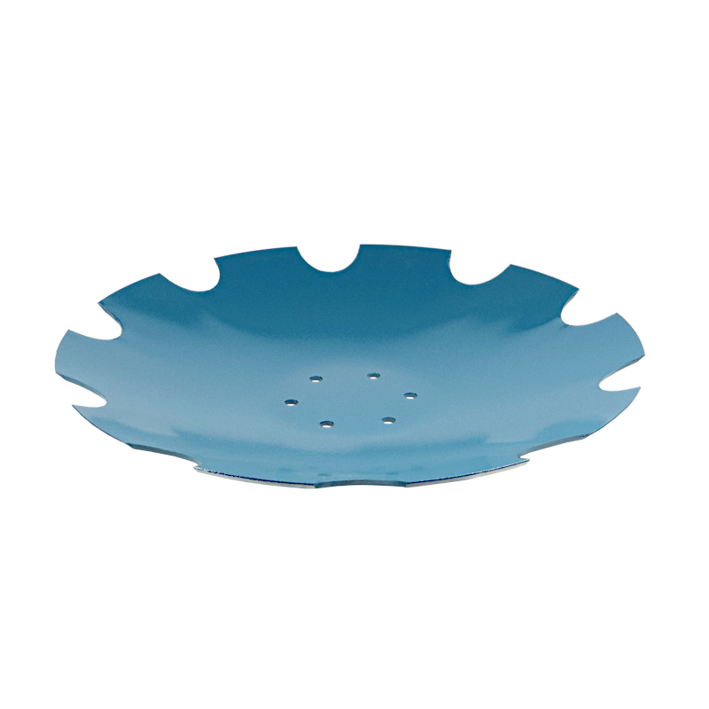 Talerz uzębiony FI 560mm grubość 5mm brony talerzowej mocowanie piasta 6 otworów rozstaw śrub mocujących 115mm stal borowa MORGA 40674