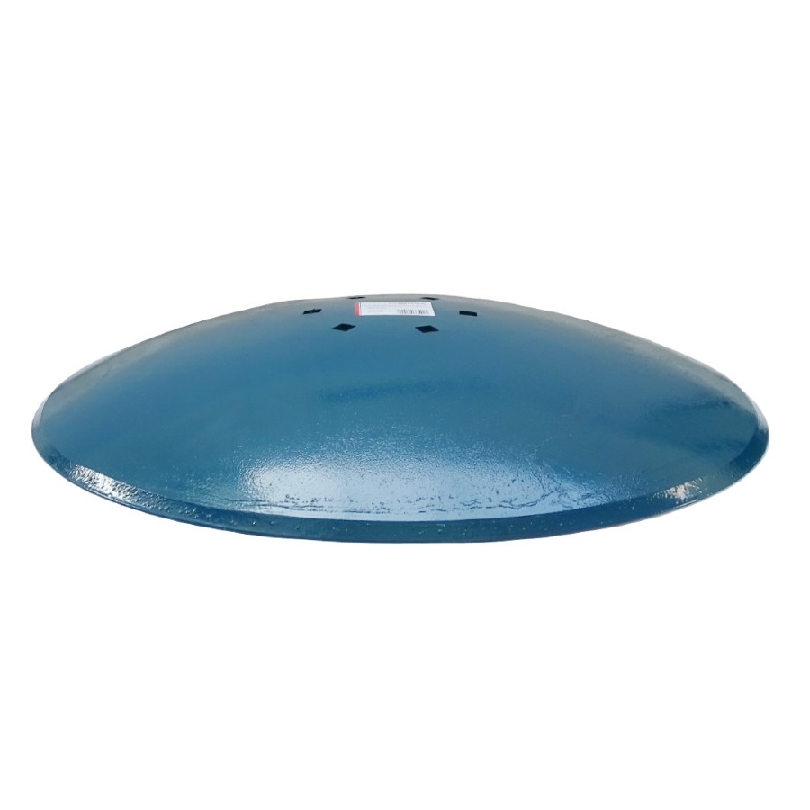 Talerz gładki FI 560mm, grubość 4mm, mocowanie piasta AP21, 6 otworów, rozstaw śrub mocujących 120mm, stal borowa MORGA 40675