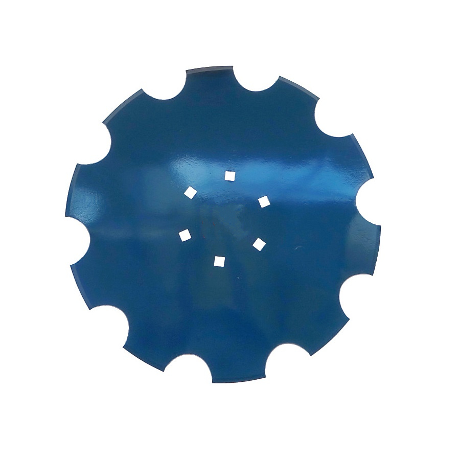 Talerz uzębiony FI 610mm, grubość 6mm pod piastę AP21, 6 otworów, rozstaw śrub mocujących 120mm, stal borowa MORGA 40680