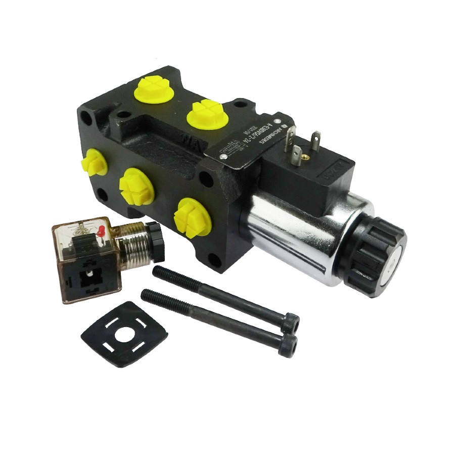 Dzielnik zawór elektrozawór kierunkowy elektromagnetyczny E38DVS6/2 G3/8" 50L (24V DC) ARCHIMEDES 41815