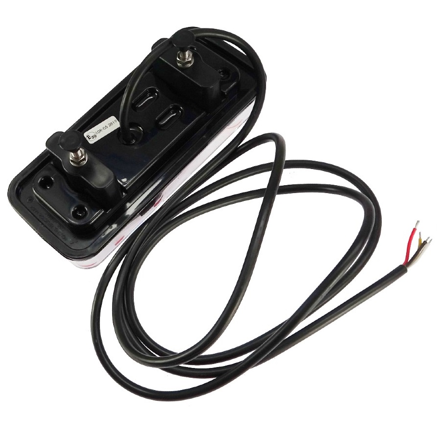 Lampa tylna zespolona diodowa W66LP 5-funcyjna bez oświetlenia tablicy rejestracyjnej LED 12/24V prawa - lewa wodoodporna kolor z przewodem 42517