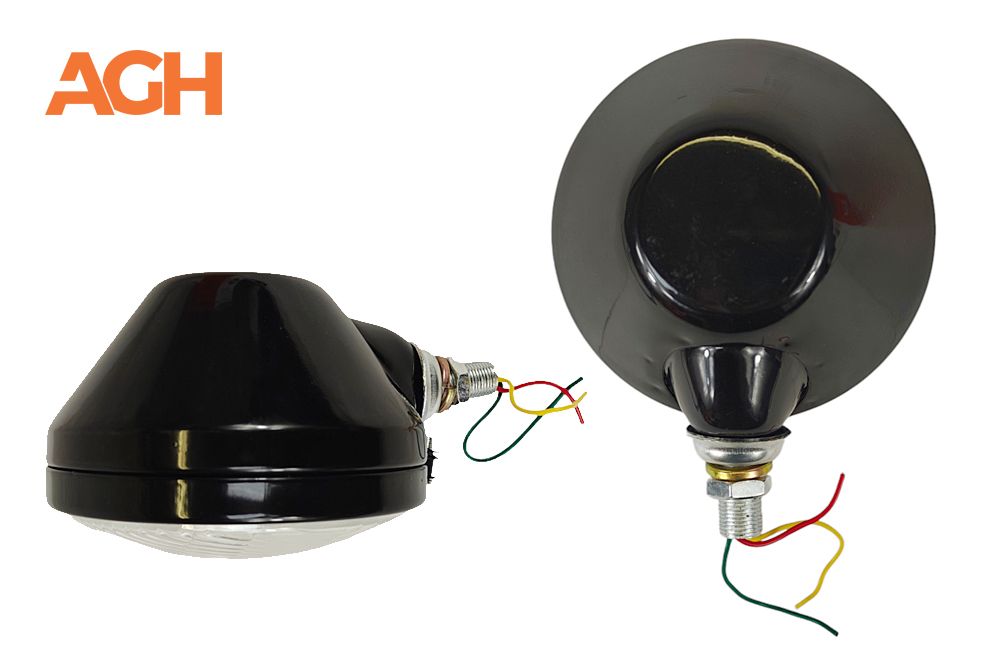 LAMPA PRZEDNIA REFLEKTOR Z POZYCJĄ POSTOJÓWKĄ METALOWY LEWY LEWA DO URSUS C-330 C-360 + ŻARÓWKA AGH  46657210 PREMIUM