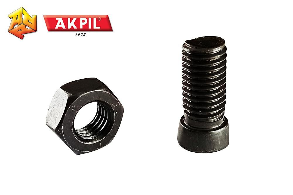 Śruba M14x34 z nakrętką ściętą KM Scandinavia AKPIL M14X34AKPIL10412