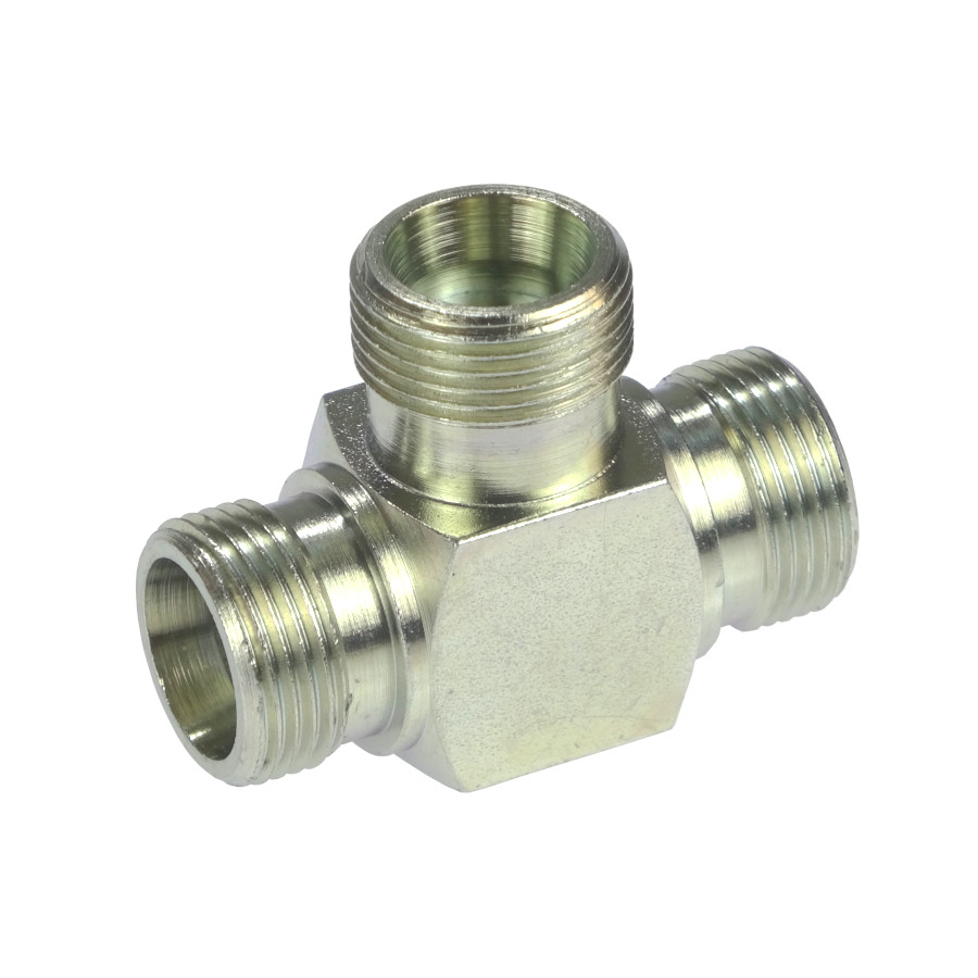 Złącze hydrauliczne trójnik M22x1,5 14S 38522