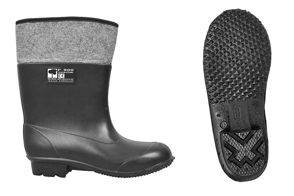 Buty gumowe z filcem Łukpol rozmiar 41 F900/41