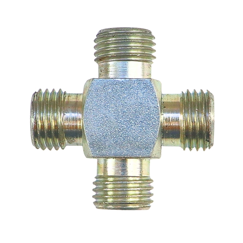 Złącze hydrauliczne czwórnikowe AAAA M14x1,5 8L 38449