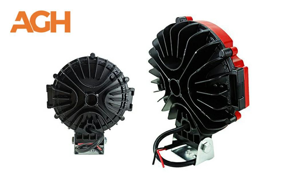 HALOGEN ROBOCZY OKRĄGŁY LED LAMPA ROBOCZA HC 51W RED-CZERWONY