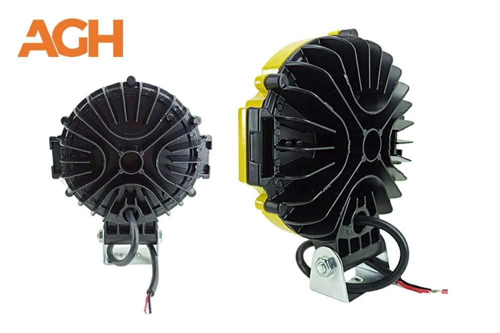 HALOGEN ROBOCZY OKRĄGŁY LED LAMPA ROBOCZA HC 51W YELLOW-ŻÓŁTY