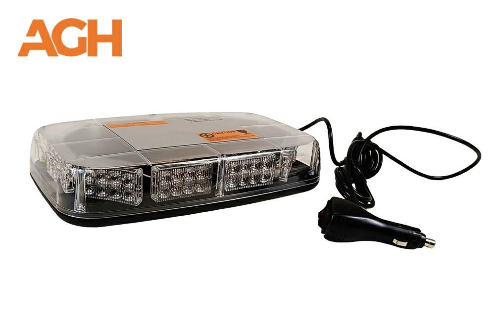 KOGUT LED LAMPA OSTRZEGAWCZA BŁYSKOWA BELKA 12-24V MAGNES