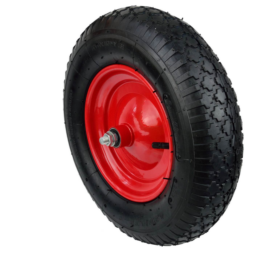 Koło kompletne taczki 4.00-8 2PR oś 12 mm K4B