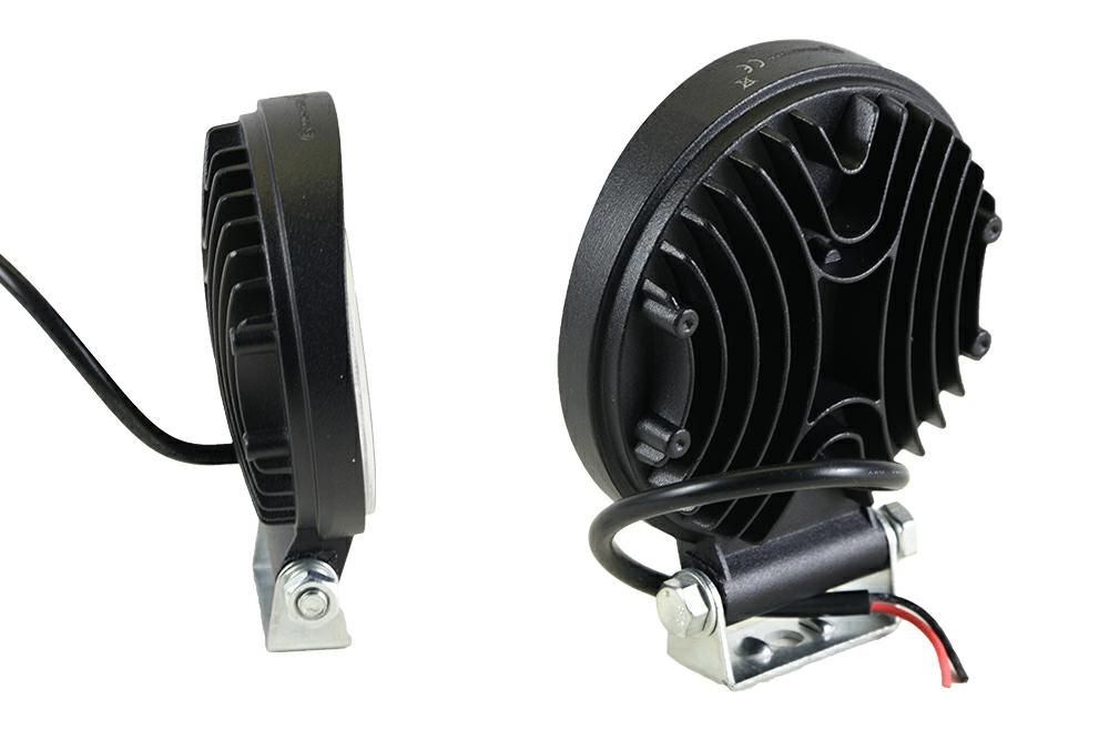 LAMPA ROBOCZA HALOGEN OKRĄGŁA 28 LED 10-30V