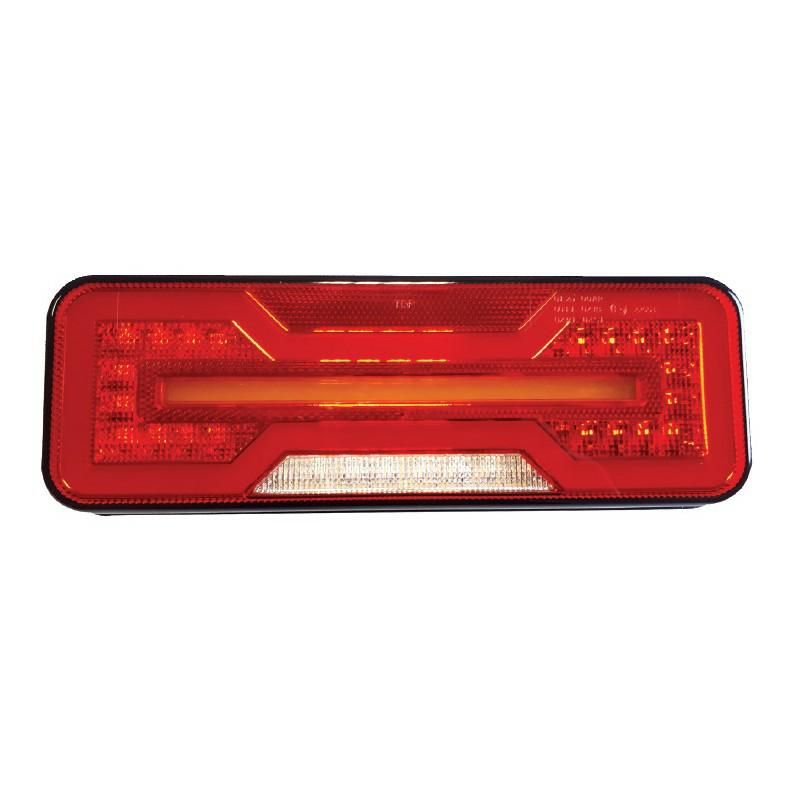 LAMPA TYLNA LED NEON DYNAMIC PRAWA 12/24V