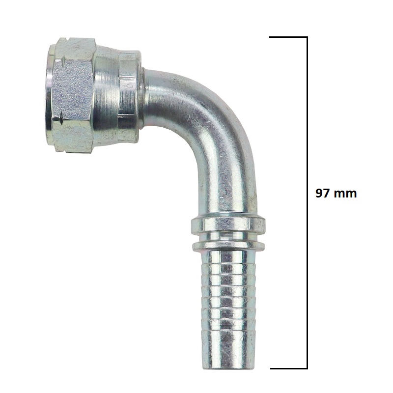 Zakucie hydrauliczne ORFS 90 DN16 1-14 6146.90.1600 20340