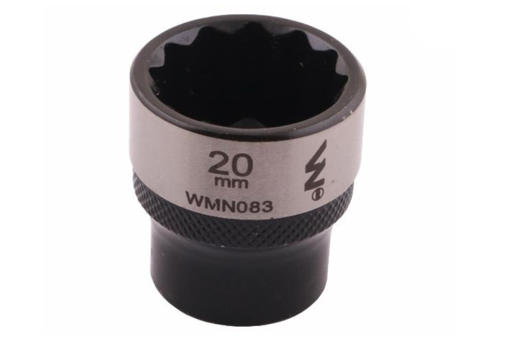 Nasadka dwunastokątna 3/8 20mm CRV50BV30 DIN 3124 WARYŃSKI WMN083