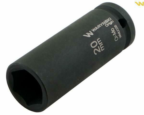 Nasadka sześciokątna udar 1/2 20mm długa Waryński WMU038