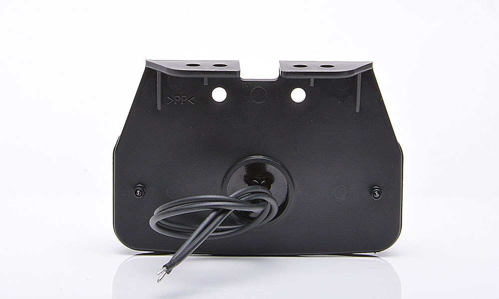 Lampa obrysowa pozycyjna przednia W158 12V/24V wodoodporna IP68 LED biała podwójny neon z przewodem 35544